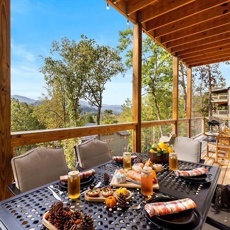 Tranquil Mountain Getaway By Ghosal Luxury Lodging Gatlinburg Exterior foto