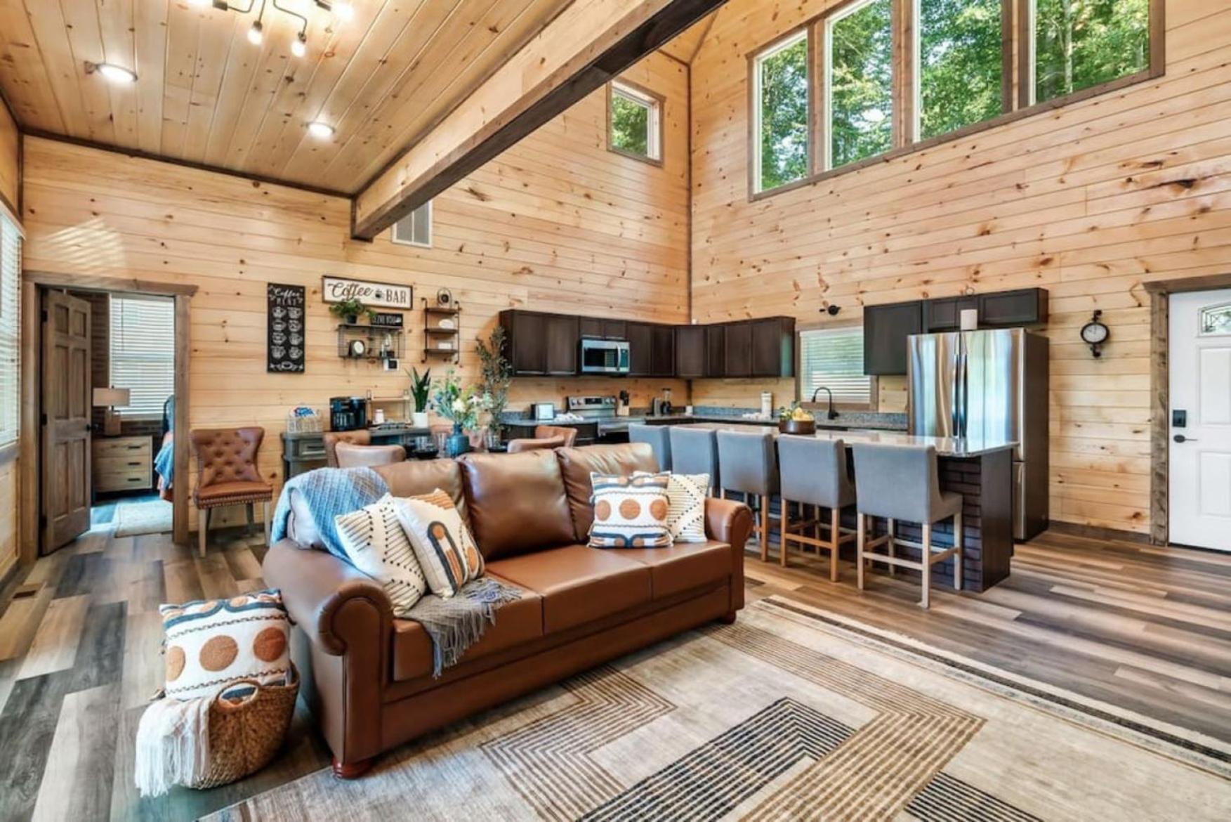 Tranquil Mountain Getaway By Ghosal Luxury Lodging Gatlinburg Exterior foto