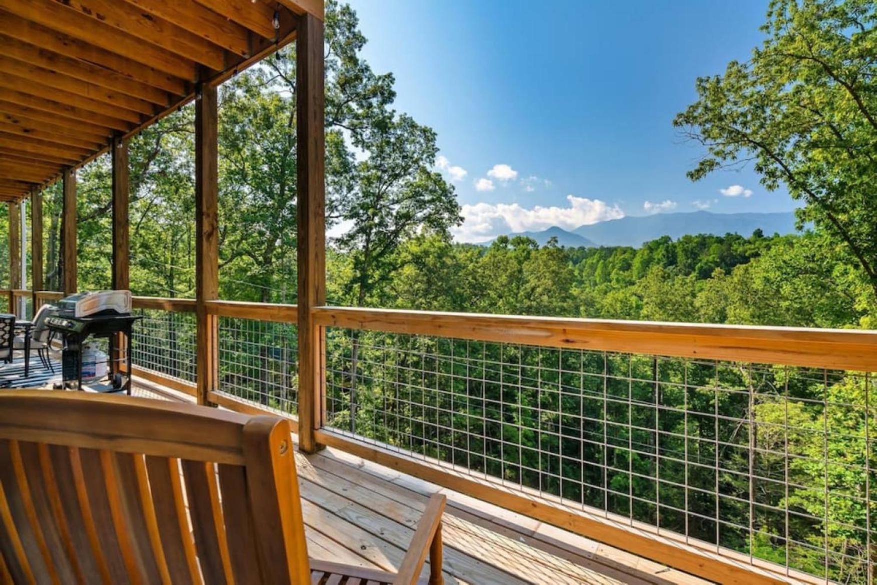 Tranquil Mountain Getaway By Ghosal Luxury Lodging Gatlinburg Exterior foto