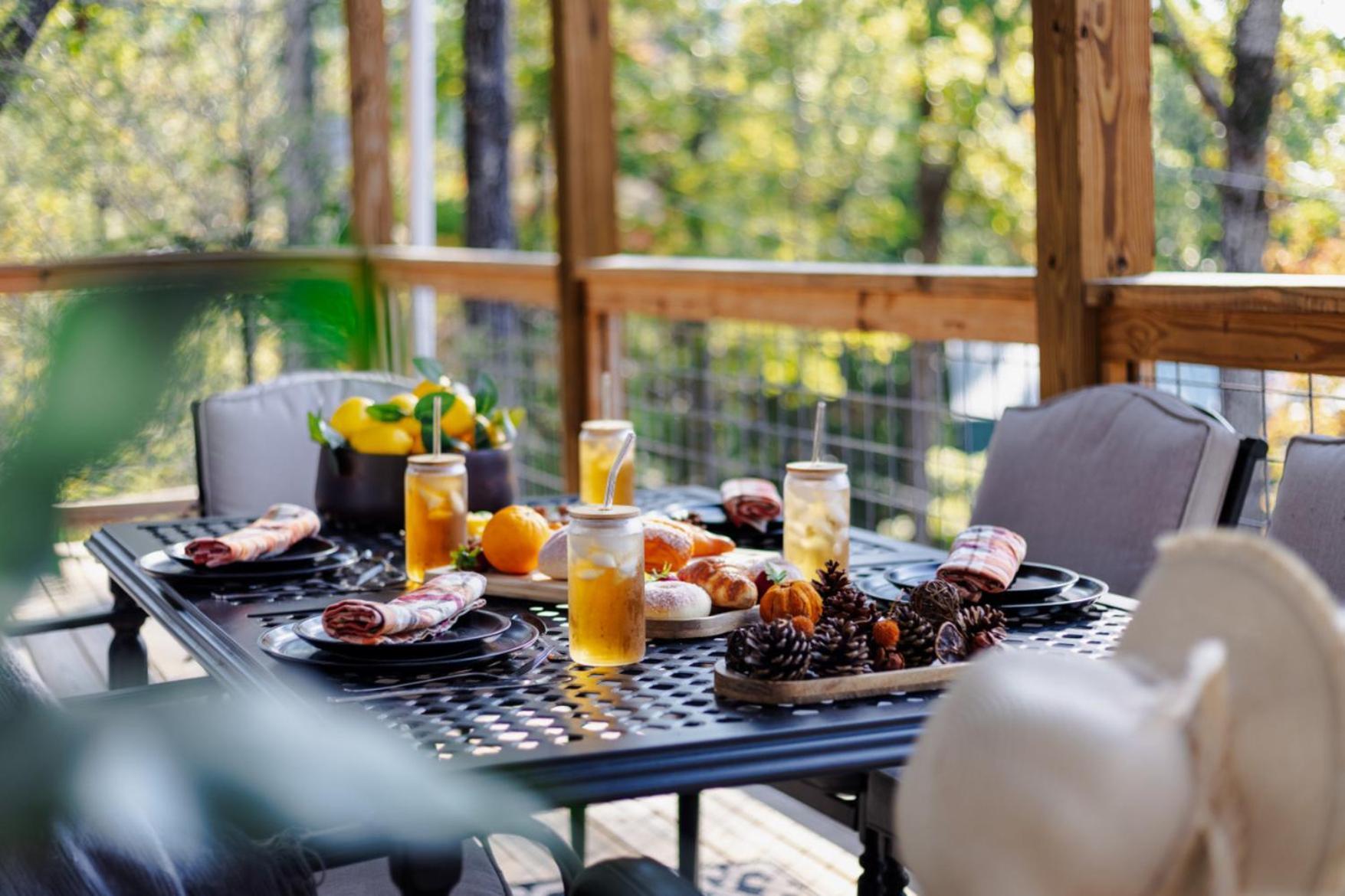 Tranquil Mountain Getaway By Ghosal Luxury Lodging Gatlinburg Exterior foto