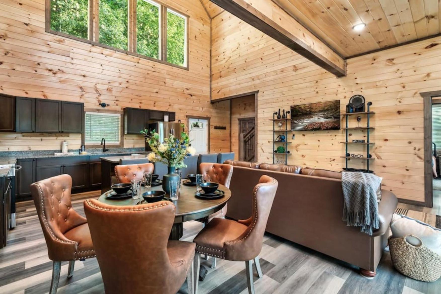 Tranquil Mountain Getaway By Ghosal Luxury Lodging Gatlinburg Exterior foto