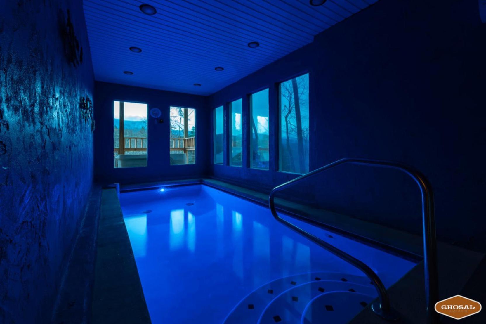 Tranquil Mountain Getaway By Ghosal Luxury Lodging Gatlinburg Exterior foto